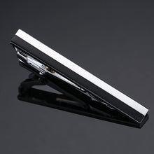Load image into Gallery viewer, DY New and high quality laser engraving tie clip fashion style gold silver and black men's business tie pin Free Delivery