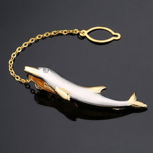 Load image into Gallery viewer, DY New and high quality laser engraving tie clip fashion style gold silver and black men's business tie pin Free Delivery